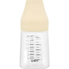 스펙트라 올셋 PP 젖병 젖꼭지 S 포함, 크림바닐라, 160ml, 1개