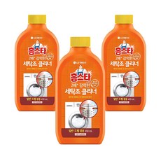 홈스타 퍼펙트 세탁조 클리너, 450ml, 3개