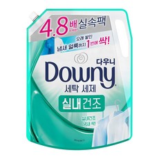 다우니 - 다우니 세탁 세제 실내건조 리필 자스민향, 2.2L, 1개