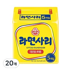 오뚜기 라면사리 110g, 20개