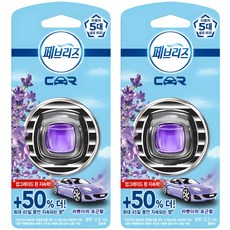 페브리즈 차량용 방향제, 2개, 라벤더의 포근함 향