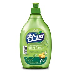 참그린 레몬 녹차 뽀드득 어드밴스 주방세제, 500g, 1개