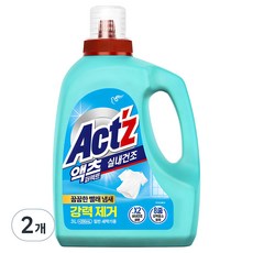 액츠 퍼펙트 실내건조 일반용 액상세제 본품, 3.2L, 2개