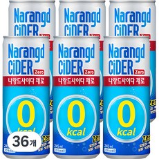 나랑드사이다 제로, 245ml, 36개 36개, 245ml