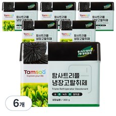 탐사 트리플 냉장고 탈취제 대용량, 300ml, 6개
