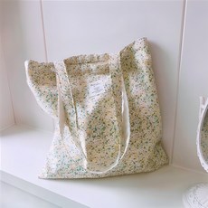 Market Pio復古花朵環保袋