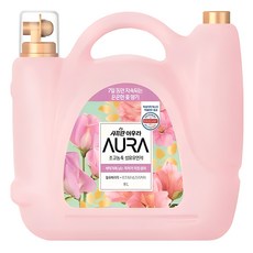 아우라 초고농축 섬유유연제 윌 유 메리 미 본품, 8L, 1개 8L, 1개