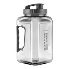 LocknLock 樂扣樂扣 樂扣樂扣 Grande 大容量奶昔瓶 2400ml, 1個, 2.4L, 透明灰色
