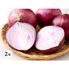 국내산 자색 양파, 1kg, 2개 1kg, 2개
