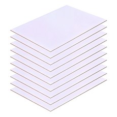 Wonjin白色硬質紙板 1T, 10個, 4 開