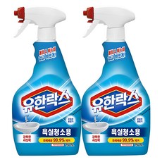 유한락스 멀티액션 욕실청소용 세정제, 750ml, 2개