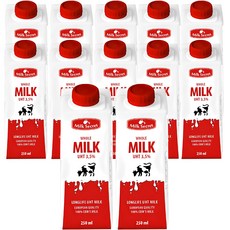 밀크시크릿 멸균우유, 250ml, 12개