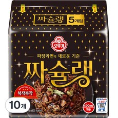 오뚜기 짜슐랭 145g x 5p, 10개