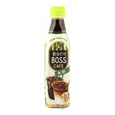 日本 BOSS CAFE無糖濃縮咖啡液, 340ml, 1個, 1件
