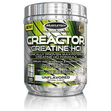 MUSCLETECH 肌酸HCL, 無味, 1罐, 235g