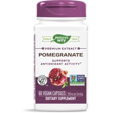 Nature's Way 然萃維 石榴350mg素食膠囊, 60顆, 1罐