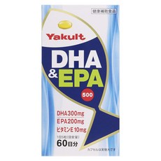 Yakult 養樂多 DHA 300mg&EPA 200mg補充膠囊, 1個, 300片