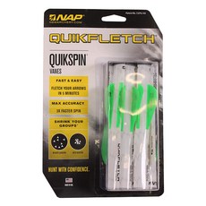 New Archery Products 快速貼片快速旋轉狩獵用品 5 厘米, 6件, 白+綠