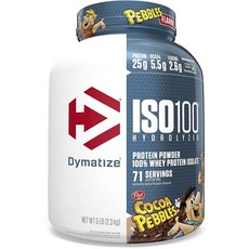Daimatize ISO100 蛋白粉可可卵石味, 1個, 2.3kg