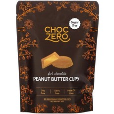 ChocZero 黑巧克力花生醬杯, 1個, 85g