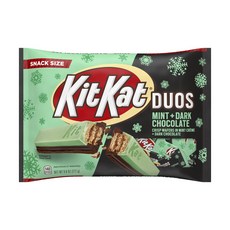 Nestle 雀巢 KitKat 薄荷+黑巧克力二重奏, 1個, 277g