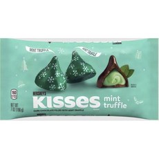 HERSHEY'S 好時 KIsses 黑巧克力薄荷松露, 1個, 198g