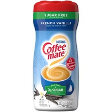Coffee mate 咖啡伴侶 法式香草風味無糖奶精粉, 289.1g, 1罐, 1罐