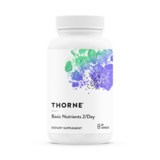 Thorne Basic Nutrients日常補充素食膠囊, 60顆, 1罐