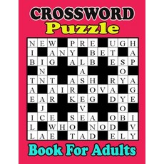 (外文書) Crossword Puzzle Book For Adults Paperback, Independently Published, English