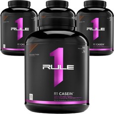 RULE1 乳清蛋白粉 巧克力口味, 1.87kg, 4桶