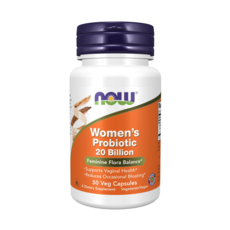 NOW Foods 女用益生菌素食膠囊, 50顆, 1罐