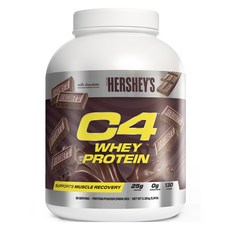 CELLUCOR C4 乳清蛋白 好時牛奶巧克力口味粉, 1個, 2.38kg