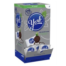 york 黑巧克力薄荷糖 175 塊, 1個, 2.38kg