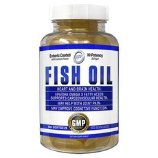 HI-TECH PHARMACEUTICALS 魚油腸溶性膠囊 檸檬風味, 1個, 90顆