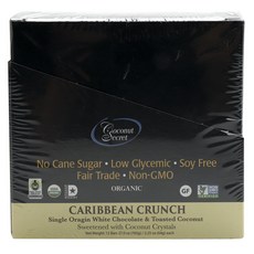 Coconut Secret 加勒比緊縮白巧克力和烤, 12入, 64g
