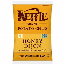 Kettle Brand 薄切洋芋片 蜂蜜芥末口味, 1包, 56g