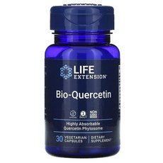 LIFE EXTENSION 槲皮素膠囊, 30顆, 1罐