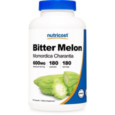 nutricost 苦瓜萃取膠囊, 180顆, 1罐
