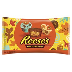 Reese's 牛奶巧克力花生醬派萬聖迷你版, 1包, 311g