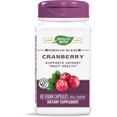 Nature's Way 然萃維 蔓越莓萃取素食膠囊, 60顆, 1罐
