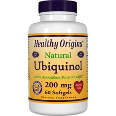 Healthy Origins 還原型輔酶Q10軟膠囊 200mg, 1罐