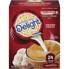 International Delights Cold Stone咖啡伴侶奶油球, 24件, 13毫升