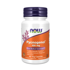 NOW Foods 碧蘿芷素食膠囊 100mg, 60顆, 1罐
