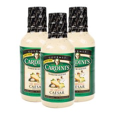 CARDINI'S 原味凱撒醬, 3個, 591ml