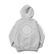 [現貨］韓國代購 韓國品牌ACOVER 地球連帽外套 oversized 冬天外套