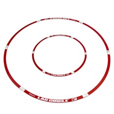 GoSports Rag Circle Putting & Chipping 訓練工具擺動目標 2 件套, 紅色的