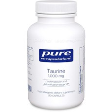 Pure Encapsulations 牛磺酸膠囊 1000mg, 120顆, 1罐
