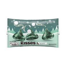 HERSHEY'S 好時 KIsses 黑巧克力薄荷松露, 1個, 283g