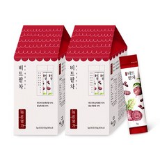 [퀸즈팜] 바른명가 비트팥차 붓기차 팥차 5g x 30포, 2box, 150g