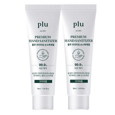 plu 플루 프리미엄 손소독제겔 손세정제, 2개, 30mg